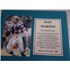 Image 2 : Dan Marino Autographed Matted COA