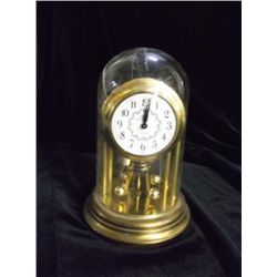 8 Day Gold Wind up Clock Made in Germany