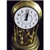 Image 2 : 8 Day Gold Wind up Clock Made in Germany