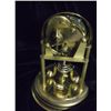 Image 3 : 8 Day Gold Wind up Clock Made in Germany