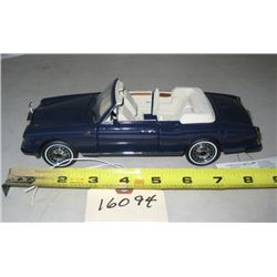 Rolls Royce Convertible Metal Model Car