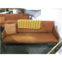 Vintage Orange Bench