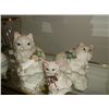 Image 1 : Set of 4 Porcelain Kittens