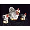 Image 1 : Ceramic Chicken Pitcher with 2- Chicken Nakin Ring