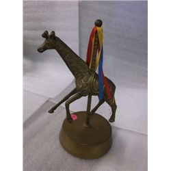 Musical Carousel Giraffe  Brass