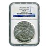 Image 1 : Certified Uncirculated Silver Eagle 2012 M70 NGC Early