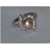 Image 1 : ELITE LAVENDER PEARL CZ SILVER