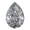 Image 1 : EGL CERT 1.01 CTW PEAR DIAMOND D/SI1
