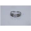 Image 1 : 15.71 CTW  CZ RING .925 STERLING SILVER