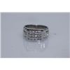 Image 1 : 25.92 CTW  CZ RING .925 STERLING SILVER