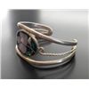 Image 2 : Abalone & Silver cuff bracelet, Signed AJ Paca