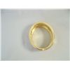 Image 2 : Gold Tone, Abalone & Rhinestone Hinged Bracelet