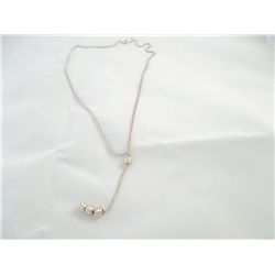 Sterling silver Slip Knot Necklace, Made in Italy