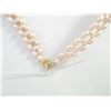 Image 3 : Pink Pearl Necklace with 14K gold clasp