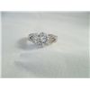 Image 1 : Silver Tone round cut Cubic Zirconia ring by Avon