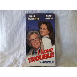 I Love Trouble VHS
