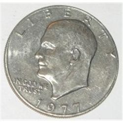1977 EISENHOWER "IKE" DOLLAR *RARE MINT STATE MS HIGH GRADE*!! DOLLAR CAME OUT OF SAFE!!