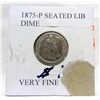 Image 1 : 1875-P Seated Liberty Dime