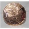 Image 2 : 2012 Copper Bullion Coin 1 AVDP Ounce .999 Purity
