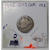 Image 1 : 1905 Barber Dime