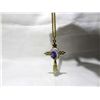 Image 2 : Cross and Gemstone Necklace