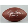 Image 1 : SIGNED-Jim Brown NFL Football Gridiron COA