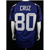 Image 1 : SIGNED-Victor Cruz BL NY Giants Jersey COA
