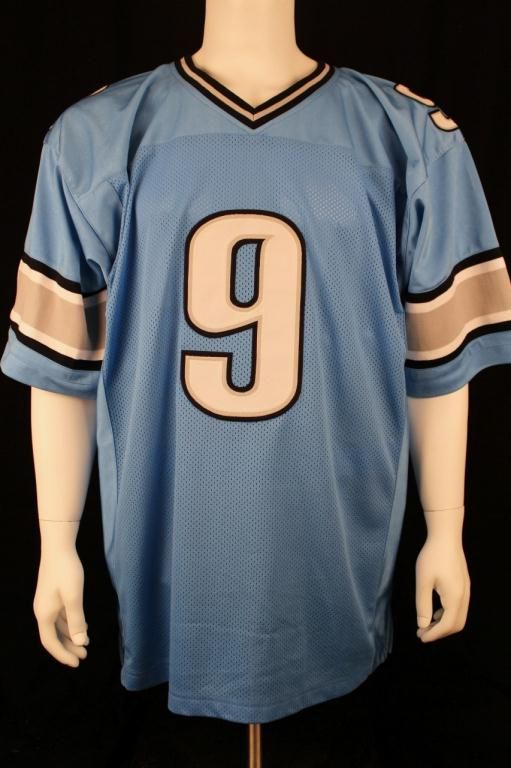 Matt Stafford Signed Detroit Lions Custom Jersey A