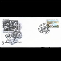 1986 UN First Day Postal Cover (STM-003919)