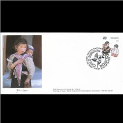 1985 UN First Day Postal Cover (STM-003909)