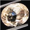 Image 1 : 1.00ct Clear Champagne Oregon Sunstone Oval (GEM-031018)