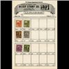 Image 1 : French Colonies Vintage Stamp Approval Card (STM-001707)
