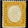 Image 1 : 1862 Scarce Italy 80c Stamp MINT Hinged (STM-001183)