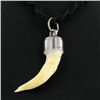 Image 1 : Tibet Boar Tooth Choker Necklace (JEW-003291)