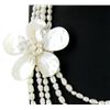 Image 2 : 5 Strand Chinese Baroque Pearl Necklace  (JEW-002201)