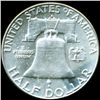 Image 2 : 1963D Franklin Half MS64/65 Scarce Overweight ERROR (COI-011324)