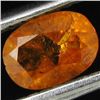 Image 1 : 0.55ct Mandarin Fire Orange Clinohumite Oval (GEM-044002)