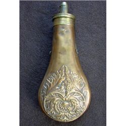 Powder Flask depicting Ornate Pattern