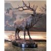 Image 3 : Large Bronze Sculpture Standing Elk