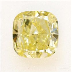 Bianco 1.5 Carat Canary Cushion Cut Diamond