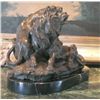 Image 4 : Magnificent Bronze Sculpture Lion & Lioness