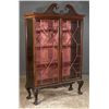 Image 1 : GT0424120130 Chippendale mahogany bookcase cabinet with