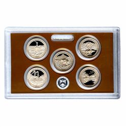 US Proof Set National Parks Quarters Without Box 2011