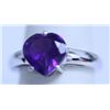 Image 1 : 17.45 CTW AMETHYST RING .925 STERLING SILVER