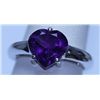 Image 1 : 18.00 CTW AMETHYST RING .925 STERLING SILVER