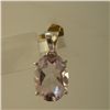Image 1 : 10.75 CTW AMETHYST PENDANT .925 STERLING SILVER