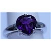 Image 1 : 16.75 CTW AMETHYST RING .925 STERLING SILVER