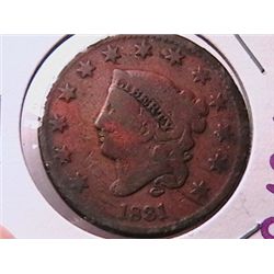 1831 CORONET CENT