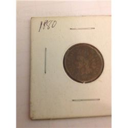 1880 INDIAN HEAD PENNY