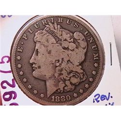 1880-CC Morgan Dollar VG